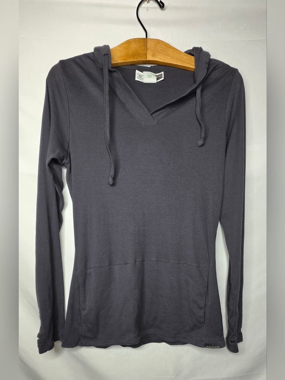 ExOfficio Insect Shield Hoodie Womens M Lightweight Pullover Long Sleeve Outdoor